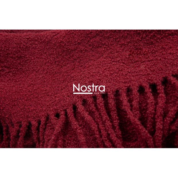 Vilnonis pledas BOUCLE-350 80-3321-RED 140x200 cm