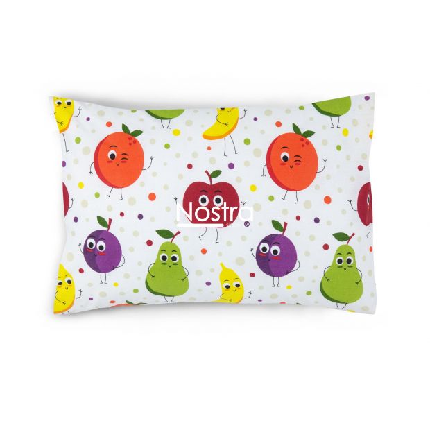 Children bedding set FRUITS 10-0107-MULTI 100x145, 40x60, 107x150 cm