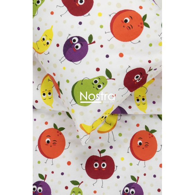 Children bedding set FRUITS 10-0107-MULTI 100x145, 40x60, 107x150 cm