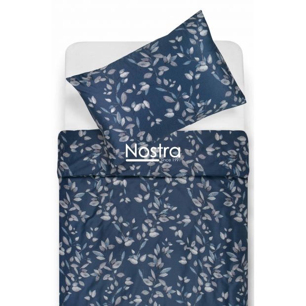 PREMIUM maco sateen bedding set COLE 40-1423-BLUE 220x240, 50x70 cm