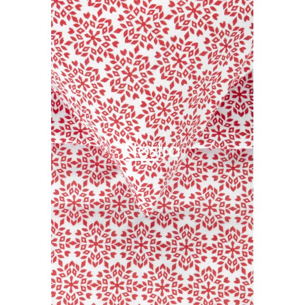 Фланелевое постельное бельё BARRET 40-1438-RED 140x200, 70x70 cm