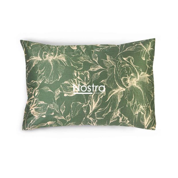 PREMIUM maco sateen bedding set COOPER 20-1732-GREEN 140x200, 50x70 cm