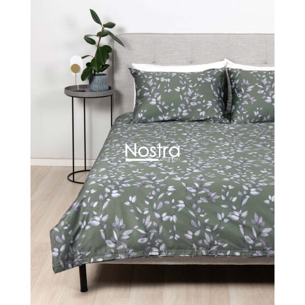 PREMIUM maco sateen bedding set COLE 40-1423-KHAKI 140x200, 70x70 cm