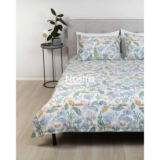 Sateen bedding set ALESSANDRA 40-1419-GREEN