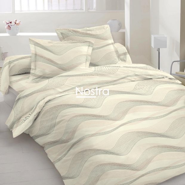 Polycotton bedding set GEOMETRY 30-0781-PAPYRUS