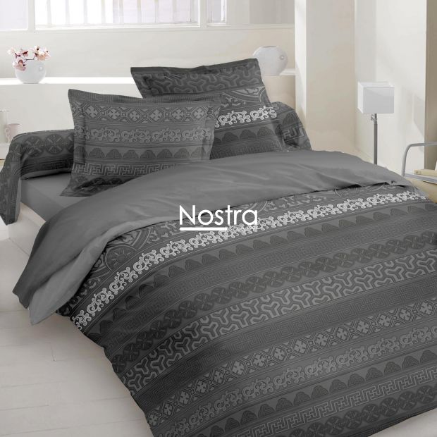 Polycotton bedding set ABSTRACT 40-1493-GREY