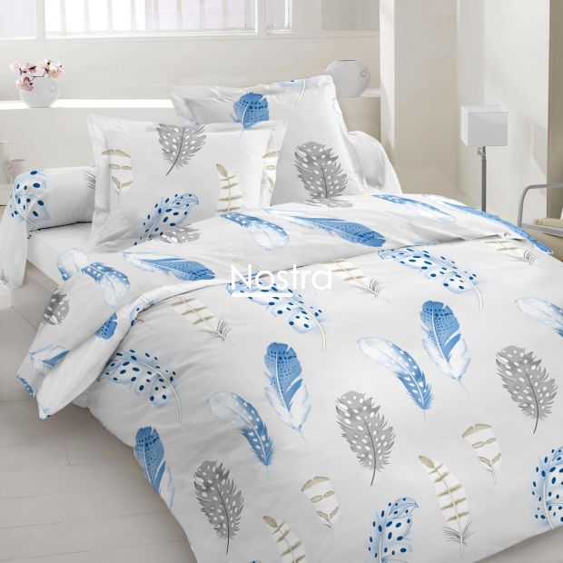 Polycotton bedding set ABSTRACT 40-1453-BLUE