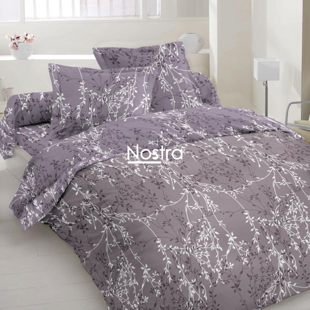 Polycotton bedding set ABSTRACT 40-1202-LILAC 140x200, 50x70 cm