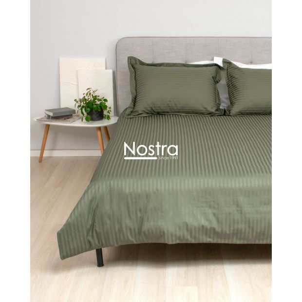 EXCLUSIVE bedding set TAYLOR 00-0413-1 MOSS GREEN MON 140x200, 70x70 cm