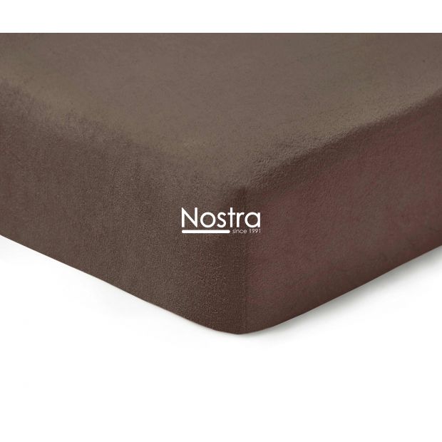 Fitted terry sheets TERRYBTL-CHOCOLATE