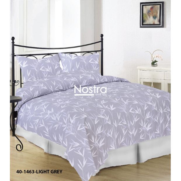 Cotton bedding set DESTINEE 40-1463-LIGHT GREY