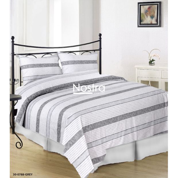 Cotton bedding set DEVORAH 30-0788-GREY