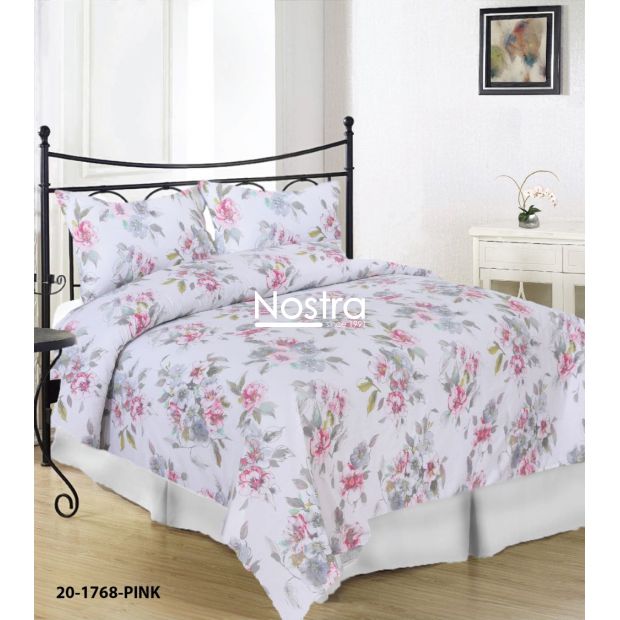 Cotton bedding set DANNI 20-1768-PINK