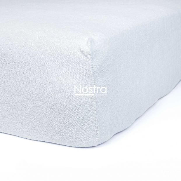 Fitted terry sheets TERRYBTL-OPTIC WHITE 200x200 cm