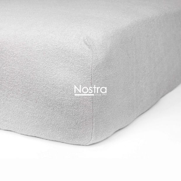 Fitted terry sheets TERRYBTL-GLACIER GREY 200x200 cm