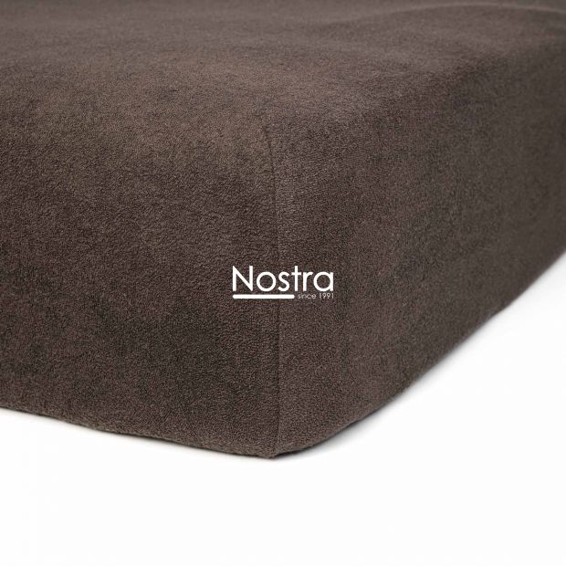 Fitted terry sheets TERRYBTL-CHOCOLATE 200x200 cm