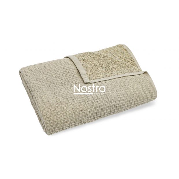 Rankšluosčiai 500 WAFFLE TERRY 500-T0189-TAUPE