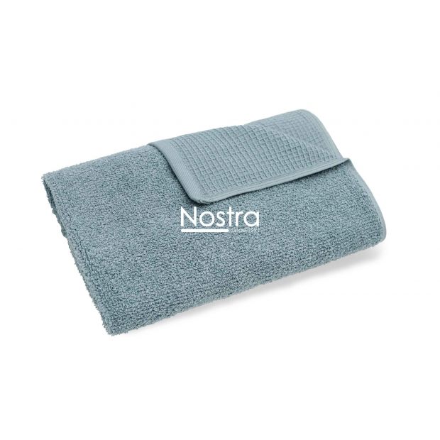 Towels 500 WAFFLE TERRY 500-T0189-BLUE FOG