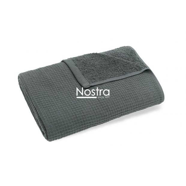 Rankšluosčiai 500 WAFFLE TERRY 500-T0189-ANTHRACITE