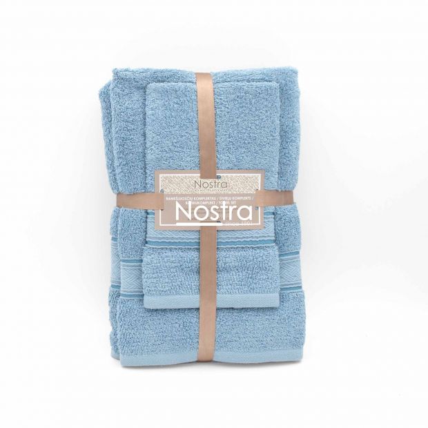 3 piece towel set T0184 T0184-POWDER BLUE 176