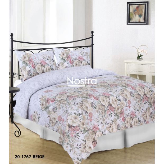 Cotton bedding set DENALI 20-1767-BEIGE