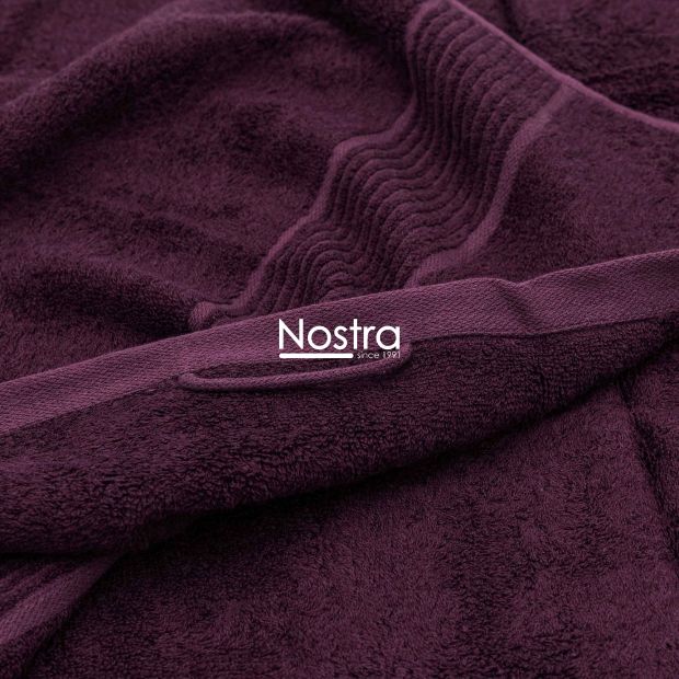 Bamboo towels set BAMBOO-600 T0105-DARK PLUM