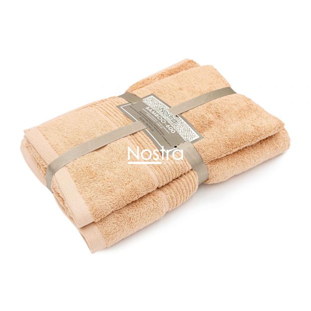 Bamboo towels set BAMBOO-600 T0105-CORAL SANDS