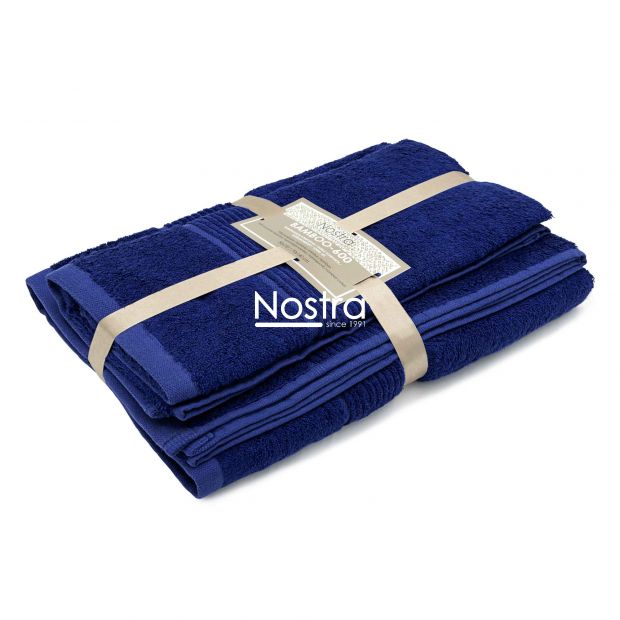 Bamboo towels set BAMBOO-600 T0105-BLUEMARINE 50x100, 70x140 cm