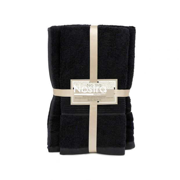 Bamboo towels set BAMBOO-600 T0105-BLACK