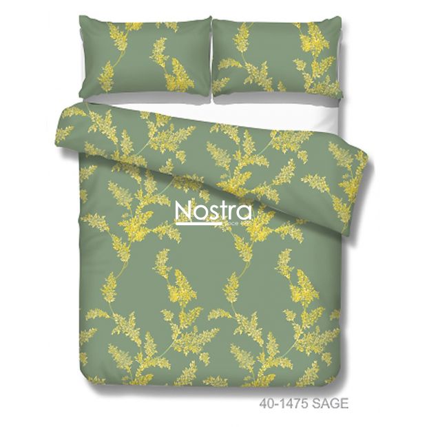 Cotton bedding set DAKODA 40-1475-SAGE