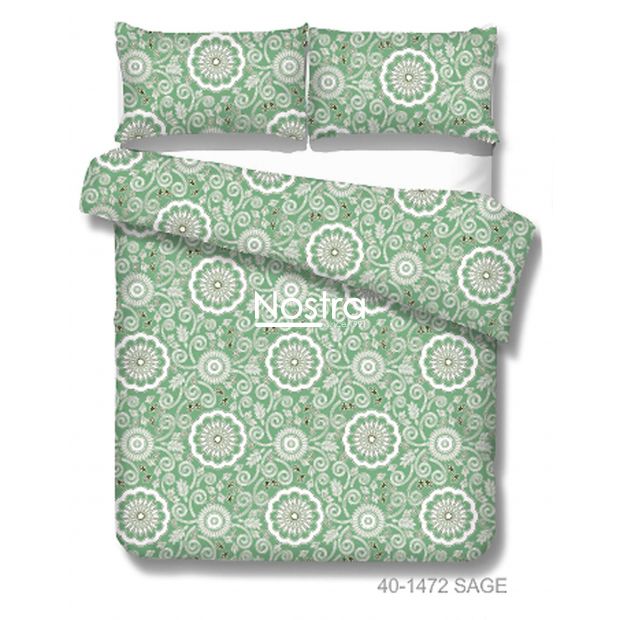 Cotton bedding set DULCE 40-1472-SAGE