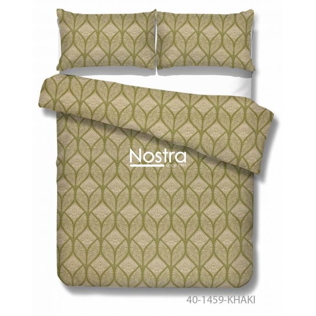 Cotton bedding set DARIANA 40-1459-KHAKI