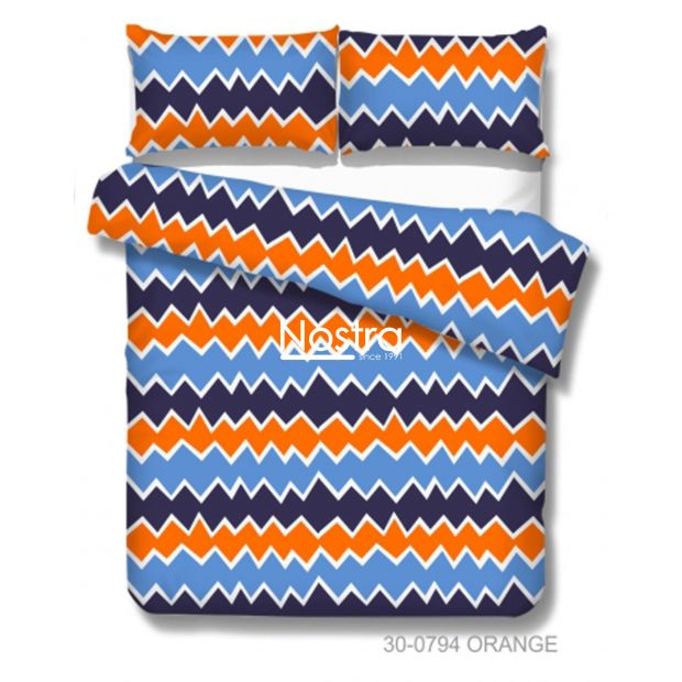 Cotton bedding set DUA 30-0794-ORANGE