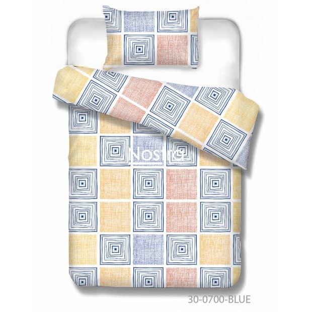 Cotton bedding set DASIA 30-0700-BLUE