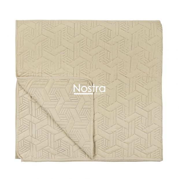 Lovatiesė, lovos užtiesalas RELAX L0040-LIGHT BROWN 200x220 cm