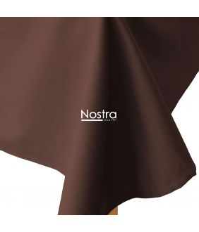 Flat cotton sheet 00-0154-DARK BROWN 00-0154-DARK BROWN