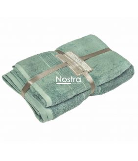 Бамбуковые набор полотенец BAMBOO-600 T0105-DUSTY GREEN