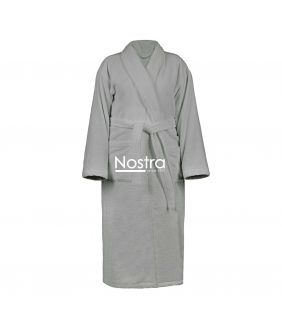 Chalatas VELOUR-430 430 BATHROBE-GREY 430 BATHROBE-GREY