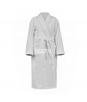 Bathrobe VELOUR-430 430 BATHROBE-LIGHT GREY 430 BATHROBE-LIGHT GREY