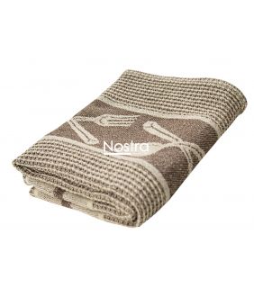 Kitchen towel WAFFLE-240 T0018-BROWN T0018-BROWN