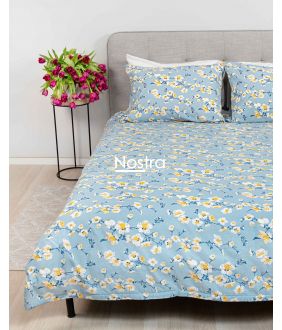 Flannel bedding set BRENNA 20-1750-BLUE 20-1750-BLUE