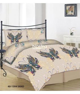 Cotton bedding set DANIYAH 40-1304-SAND 40-1304-SAND