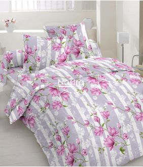 Polycotton bedding set FLOWERS 20-1588-PINK