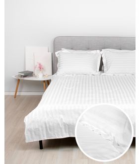EXCLUSIVE bedding set TAYLOR 00-0000-2 OPTIC WHITE MON