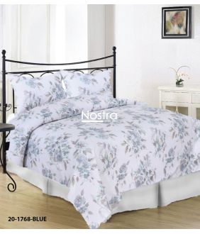 Cotton bedding set DANNI 20-1768-BLUE