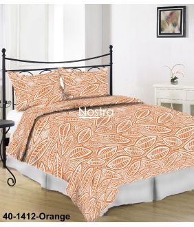 Seersucker bedding set ENA 40-1412-ORANGE 40-1412-ORANGE