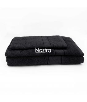 3 piece towel set T0184 T0184-BLACK T0184-BLACK