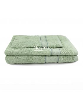 3 piece towel set T0184 T0184-PALE OLIVE 398 T0184-PALE OLIVE 398