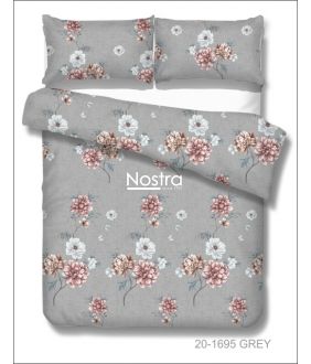 Cotton bedding set DAMIAN 20-1695-GREY 20-1695-GREY