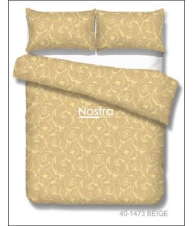 Drobės patalynės komplektas DAHLIA 40-1473-BEIGE